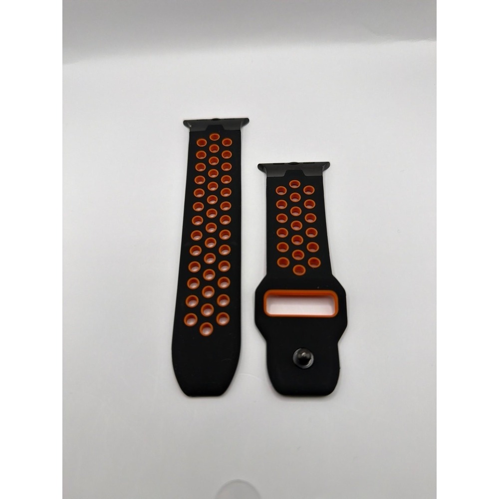 46 MM Submersible Rubber Apple Watch Band Strap